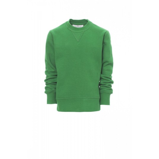 BLUZA DEKOLT OKRĄGŁY DZIECIĘCA ORLANDO KIDS - ŻELOWY ZIELONY