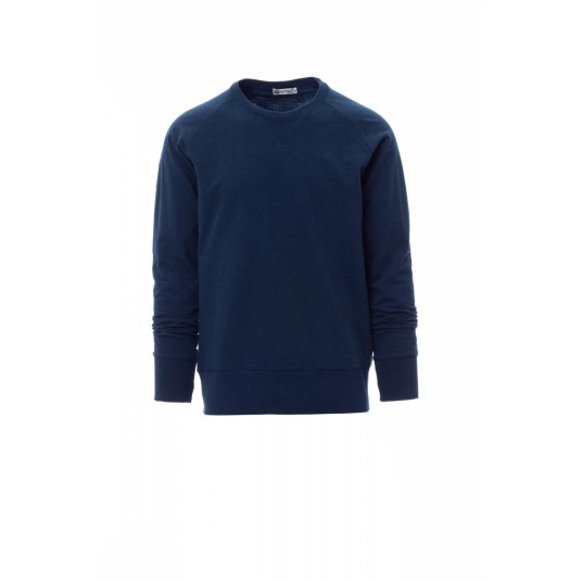 BLUZA DEKOLT OKRĄGŁY MĘSKA MALIBU+ - NIEBIESKI DENIM