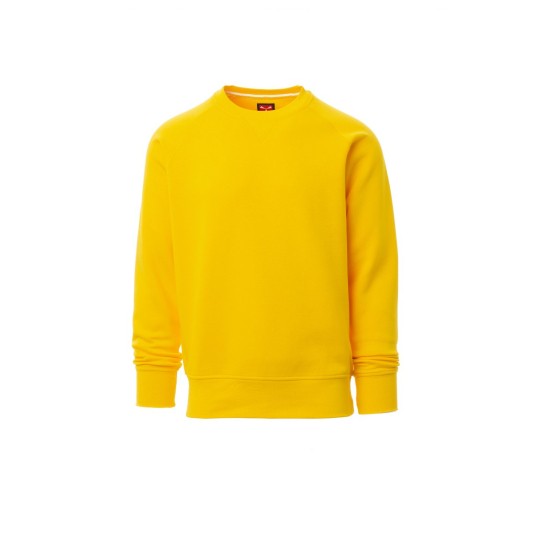 BLUZA DEKOLT OKRĄGŁY MĘSKA MISTRAL+ - ŻÓŁTY