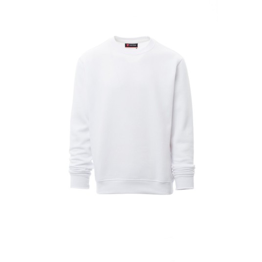 BLUZA DEKOLT OKRĄGŁY MĘSKA NEW ORLEANS - BIAŁY