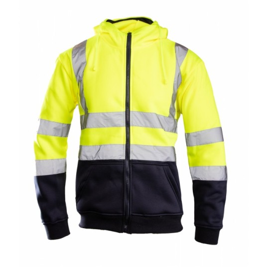 BLUZA DRESOWA BRIXTON FLASH - ŻÓŁTY-GRANATOWY