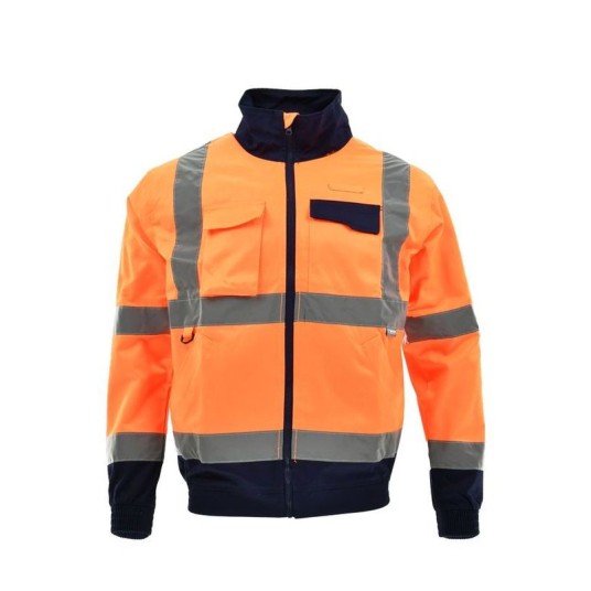 BLUZA DROGOWIEC POMARAŃCZOWY ODBLASKOWY