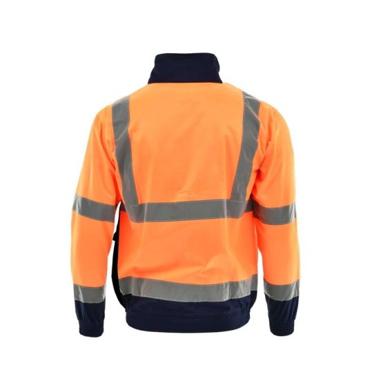 BLUZA DROGOWIEC POMARAŃCZOWY ODBLASKOWY