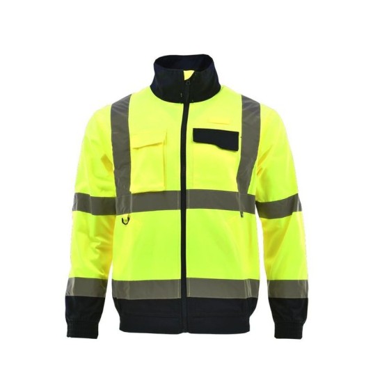 BLUZA DROGOWIEC ZÓŁTY ODBLASKOWY