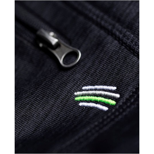 BLUZA DZIECIĘCA BREEFFIDRY MELANGE - CIEMNO-SZARA