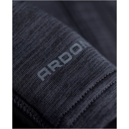 BLUZA DZIECIĘCA BREEFFIDRY MELANGE - CIEMNO-SZARA