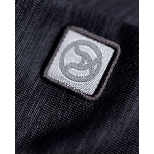 BLUZA DZIECIĘCA BREEFFIDRY MELANGE - CIEMNO-SZARA