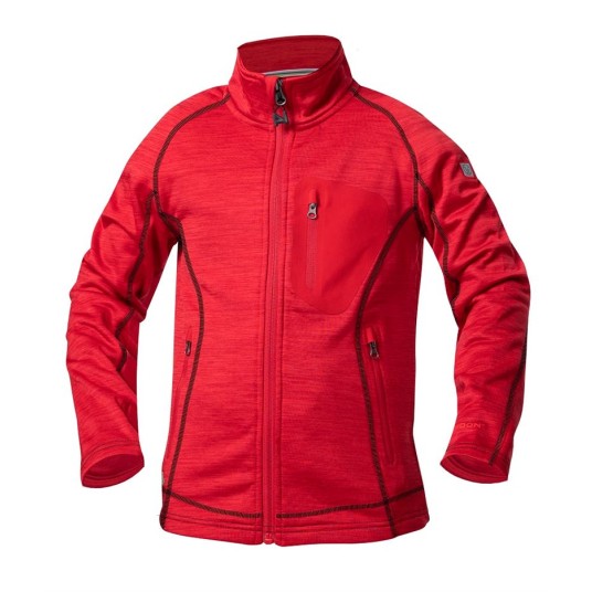 BLUZA DZIECIĘCA BREEFFIDRY MELANGE - CZERWONY