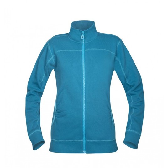 BLUZA FLORET DAMSKA - NIEBIESKI