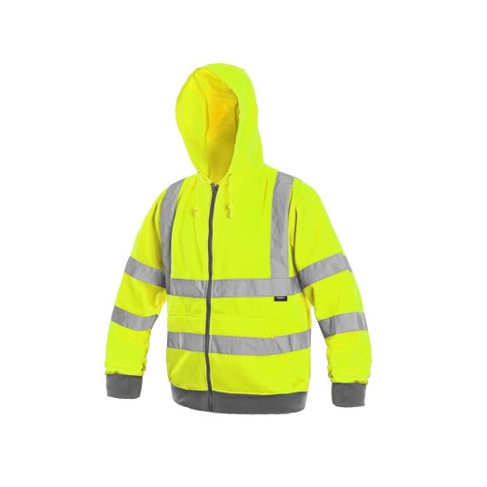 BLUZA FROME MĘSKA OSTRZEGAWCZA - ŻÓŁTY