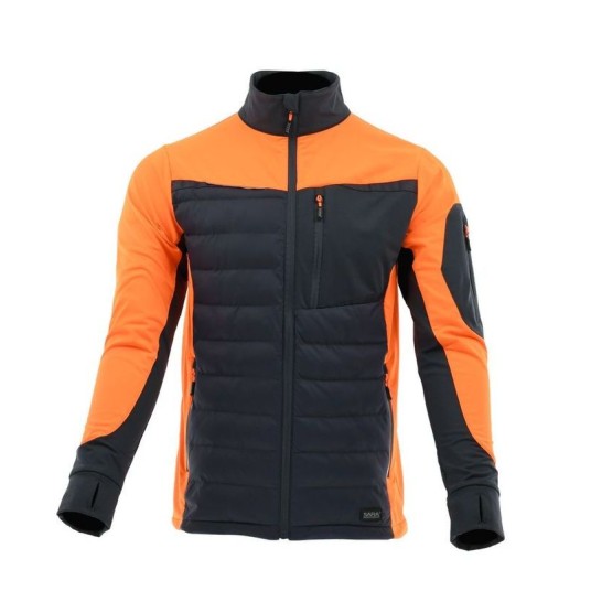 BLUZA HYBRYDOWA COMFORT PLUS GRAFITOWY