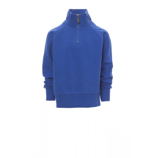 BLUZA KRÓTKI ZAMEK BŁYSKAWICZNY DZIECIĘCA ZICO+ - KRÓLEWSKI NIEBIESKI