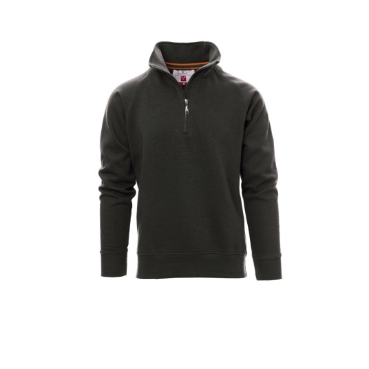 BLUZA KRÓTKI ZAMEK BŁYSKAWICZNY MĘSKA MIAMI+ - ANTRACYTOWY