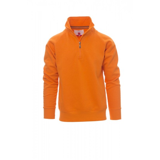 BLUZA KRÓTKI ZAMEK BŁYSKAWICZNY MĘSKA MIAMI+ - POMARAŃCZOWY