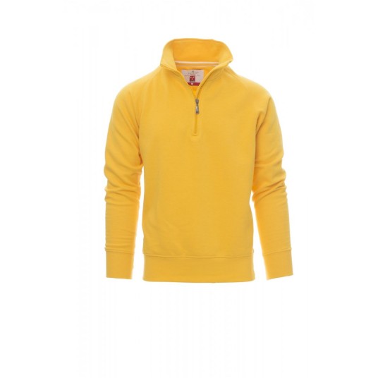 BLUZA KRÓTKI ZAMEK BŁYSKAWICZNY MĘSKA MIAMI+ - ŻÓŁTY