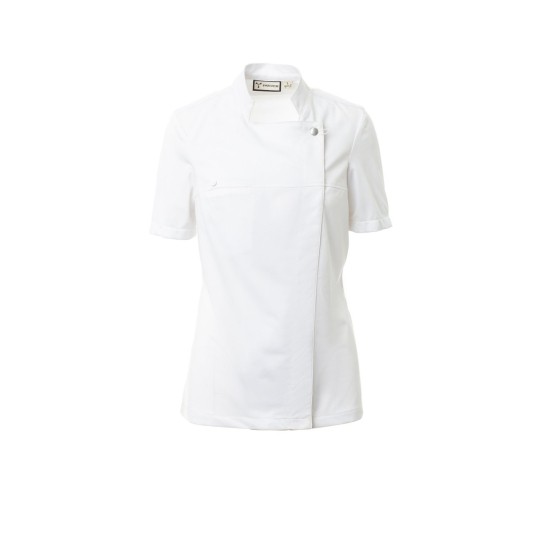 BLUZA KUCHARSKA DAMSKA STARLIGHT ULTRAMESH LADY - BIAŁY