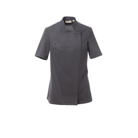 BLUZA KUCHARSKA DAMSKA STARLIGHT ULTRAMESH LADY - ŻELAZNY SZARY