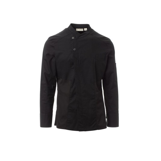 BLUZA KUCHARSKA DŁUGI RĘKAW MĘSKA COUTURE MESH - CZARNY