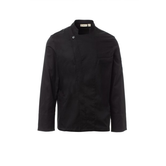 BLUZA KUCHARSKA DŁUGI RĘKAW MĘSKA ELITE - CZARNY