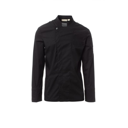 BLUZA KUCHARSKA DŁUGI RĘKAW MĘSKA ELITE MESH - CZARNY