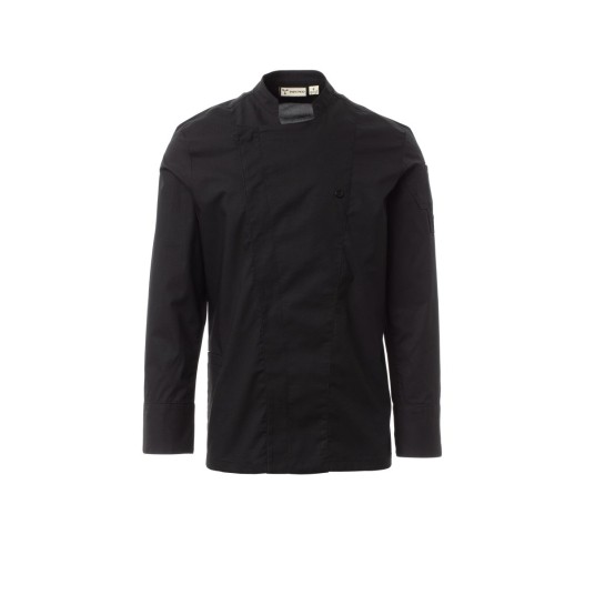 BLUZA KUCHARSKA DŁUGI RĘKAW MĘSKA STARRED MESH - CZARNY