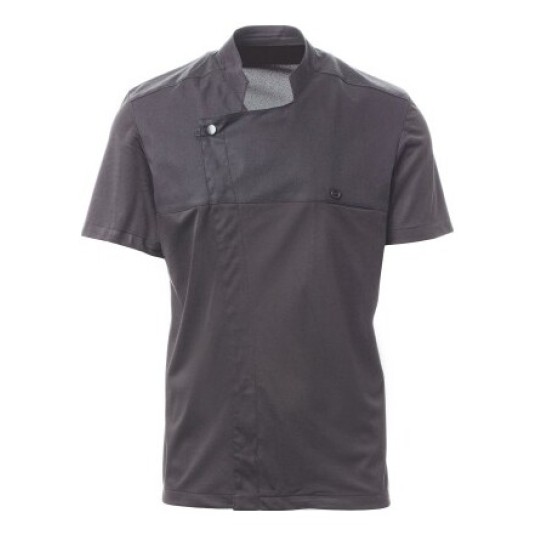 BLUZA KUCHARSKA HORECA FOODSERVICE STARLIGHT ULTRAMESH - ŻELAZNY SZARY