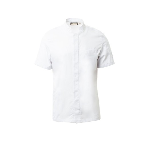 BLUZA KUCHARSKA MĘSKA SUPREME SS - BIAŁY