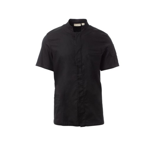 BLUZA KUCHARSKA MĘSKA SUPREME SS - CZARNY