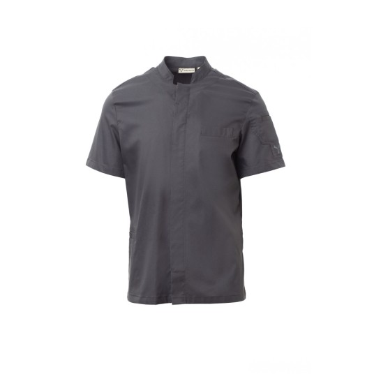 BLUZA KUCHARSKA MĘSKA SUPREME SS - ŻELAZNY SZARY