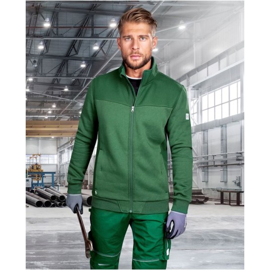 BLUZA M007 - ZIELONY