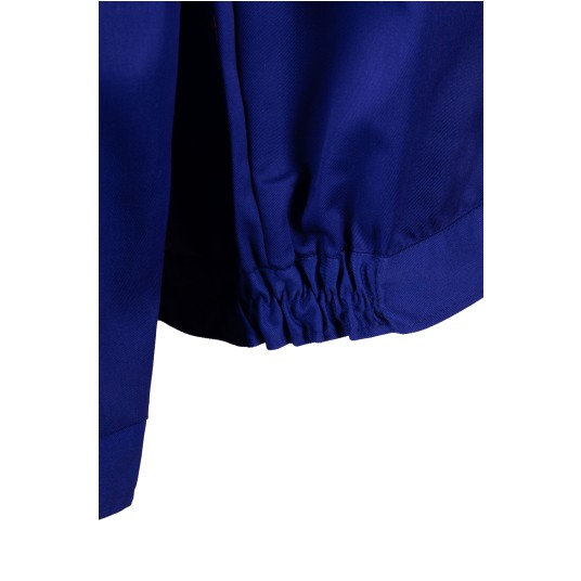 BLUZA MAX-POPULAR - NIEBIESKI