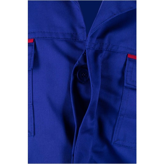 BLUZA MAX-POPULAR - NIEBIESKI