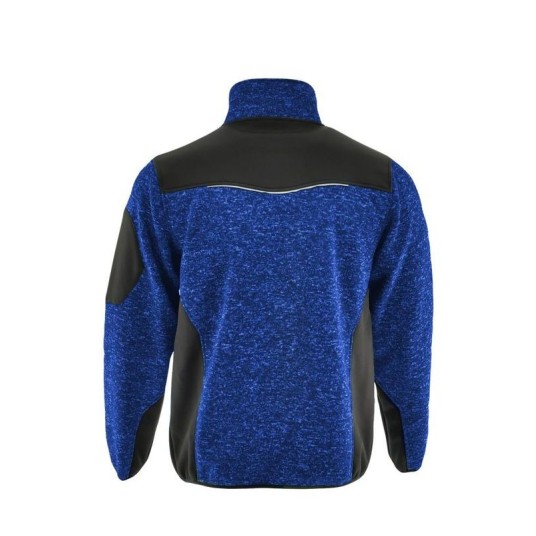 BLUZA MELANŻOWA DZIANINOWA COMFORT PLUS NEW AZZURO