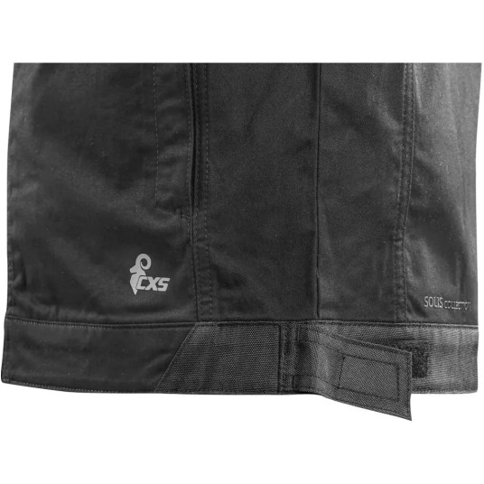 BLUZA MĘSKA CXS SOLIS - CAMO-CZARNY