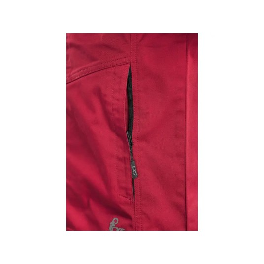 BLUZA MĘSKA CXS SOLIS - CZERWONY-CZARNY