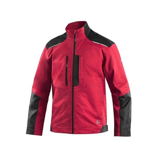 BLUZA MĘSKA CXS SOLIS - CZERWONY-CZARNY