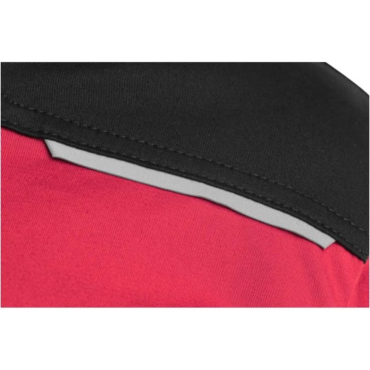 BLUZA MĘSKA CXS SOLIS - CZERWONY-CZARNY