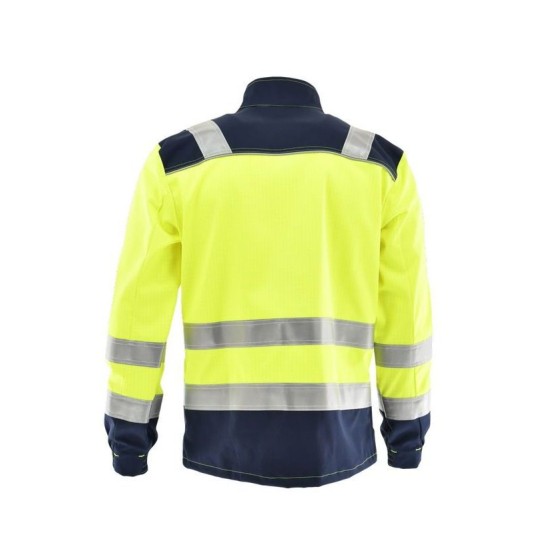 BLUZA MULTI PRO 6 W 1 ZÓŁTY ODBLASKOWY