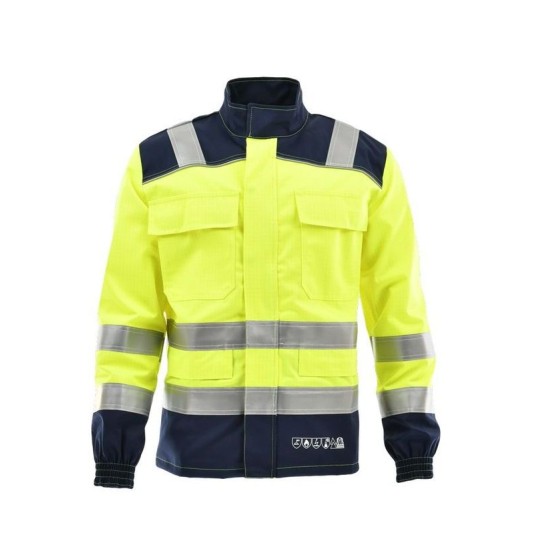 BLUZA MULTI PRO 6 W 1 ZÓŁTY ODBLASKOWY