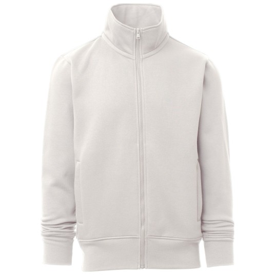 BLUZA NA ZAMEK ALABAMA - BIAŁY