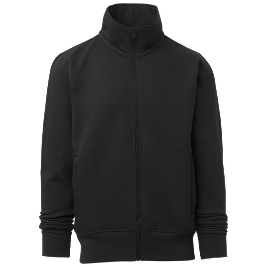 BLUZA NA ZAMEK ALABAMA - CZARNY