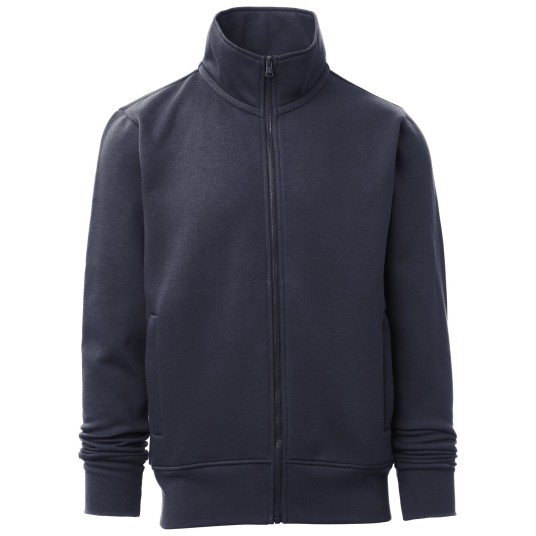 BLUZA NA ZAMEK ALABAMA - GRANATOWY