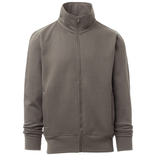 BLUZA NA ZAMEK ALABAMA - ZADYMIONY