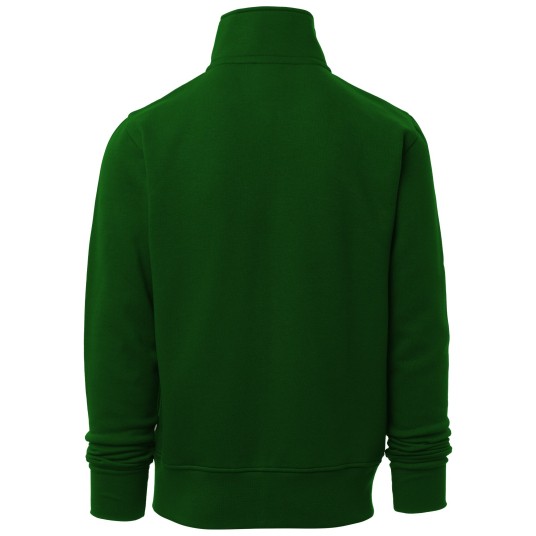 BLUZA NA ZAMEK ALABAMA - ZIELONY