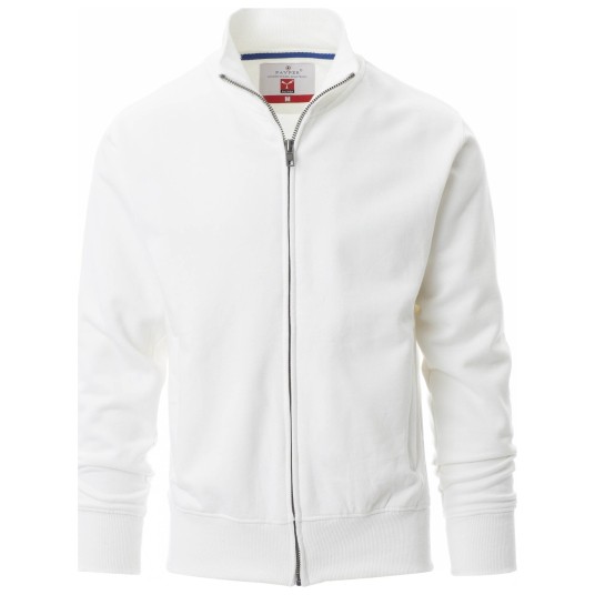 BLUZA NA ZAMEK CLASS+ - BIAŁY