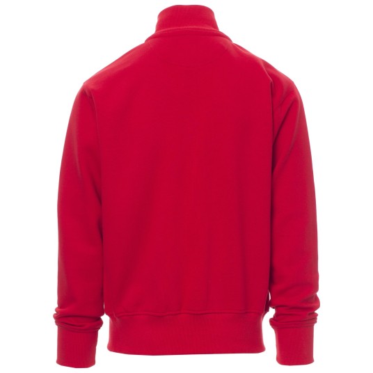 BLUZA NA ZAMEK CLASS+ - CZERWONY