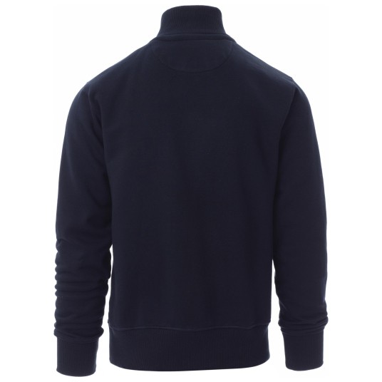 BLUZA NA ZAMEK CLASS+ - GRANATOWY