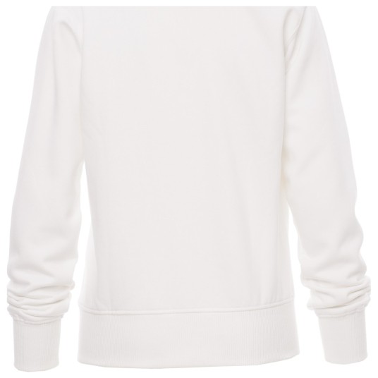 BLUZA NA ZAMEK CLASS+LADY - BIAŁY