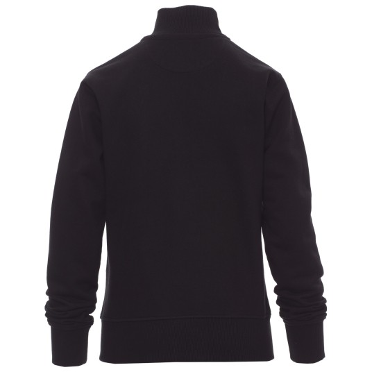 BLUZA NA ZAMEK CLASS+LADY - CZARNY