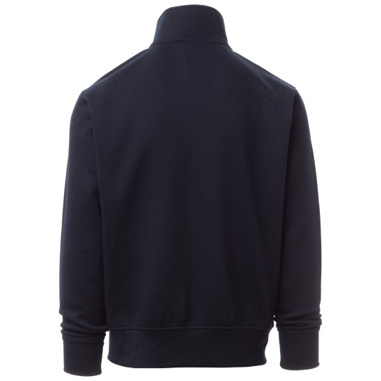 BLUZA NA ZAMEK HOOVER - GRANATOWY